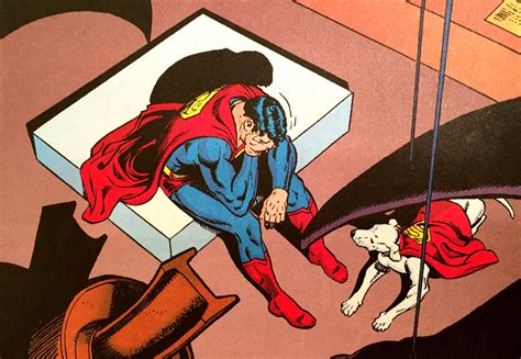 Superman Crying Superman V1 423 By Swan And Perez Multiversity Comics