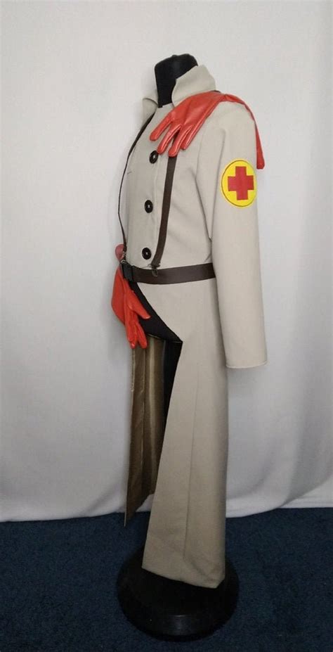 Team Fortress 2 Inspired Medic Cosplay Female Male Costume Etsy