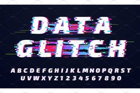 Glitch Font Free There Are More Than 96000 Vectors Stock Photos And Psd