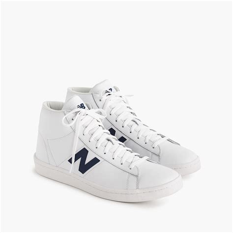 New Balance 891 Leather High Top Sneakers In White For Men Lyst