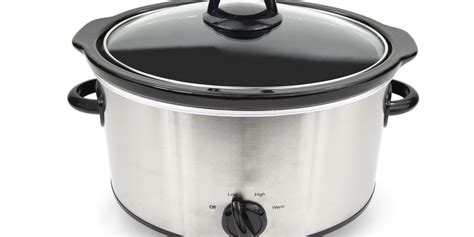 The slow cooker consists of a base unit with heating element and an oval pot made of glazed ceramic or porcelain. How To Use Your Slow Cooker As A Steamer | HuffPost