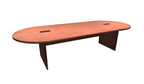 10 Ft Cherry Racetrack Conference Table