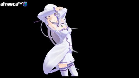 Mmd Rezero Hip Sway Tiktok Dance Emilia Youtube