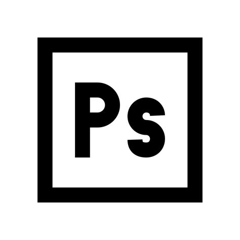Photoshop Black And White Logo Logodix