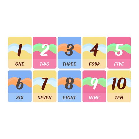 Printable Number Cards 1 20 With Pictures Printable Cards