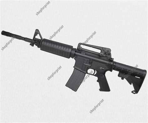 Colt M4 Carbine Vector Image In Formats Eps Ai Svg