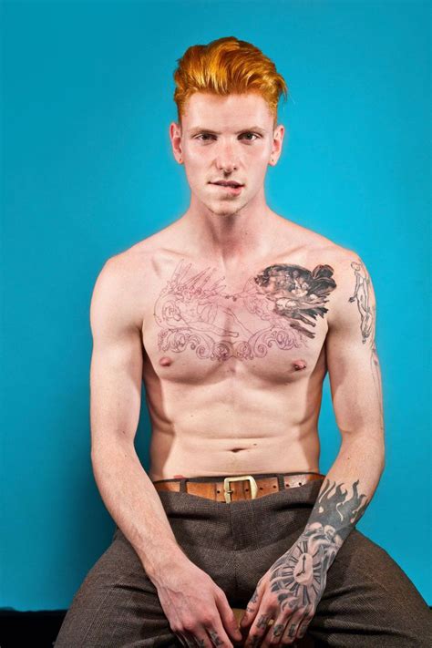 see thomas knightss strong hot redheaded men