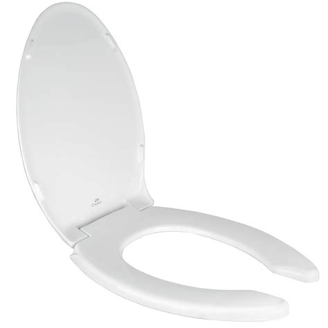 Church Toilet Seat Elongated Open Front With Cover Sloanrepair