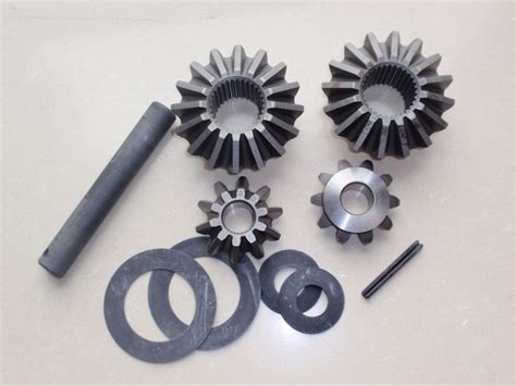 Precision Forged Straight Differential Bevel Gears Carbon Steel Plain