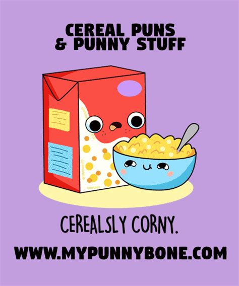 80 Cereals Ly Funny Cereal Puns And Jokes Mypunnybone