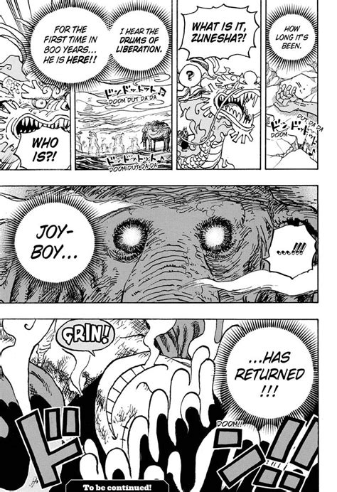 One Piece Chapter 1043 The Return Of Joy Boy Gamers Anime