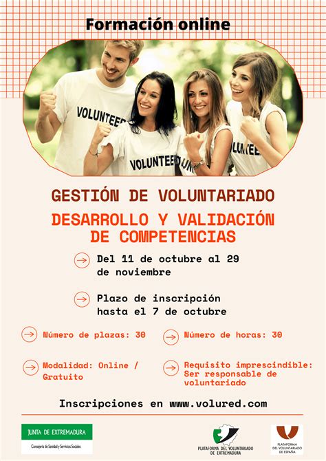 Curso Online Gestión De Voluntariado Desarrollo Y Validación De