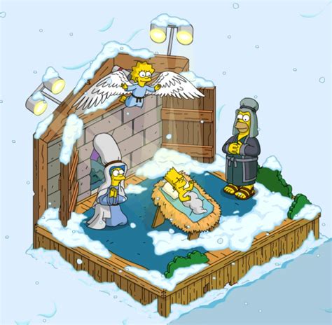 Nativity Scene The Simpsons Tapped Out Wiki Fandom Powered By Wikia