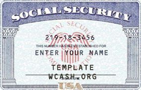 Learn the 3 steps needed to get your card. Template SSN (Social Security Card) | Template photoshop | Card templates free, Birth ...