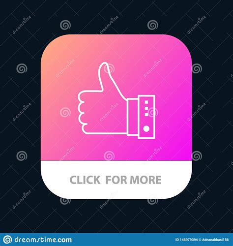 Like Finger Gesture Hand Thumbs Up Yes Mobile App Button Android