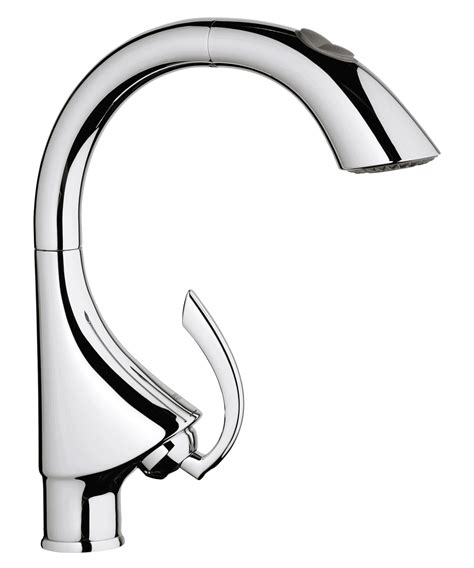 Grohe K4 Sink Mixer Tap With Pull Out Spray Chrome 33782000