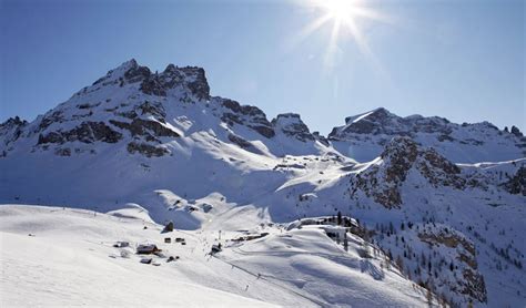 Skigebiet Skiurlaub Arabba Marmolada