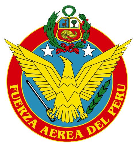 Heráldica En La Argentina Escudo De La Fuerza Aérea Del Perú