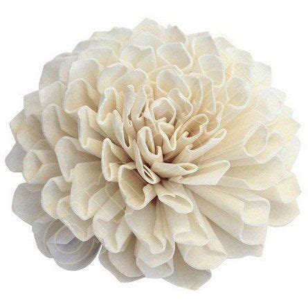 The invitations were designed by one of my local favorites, saima says design, and printed on balsa wood with letterpress enclosures and. Ivory Dahlia - Paper flowers perfect for flower walls and ...