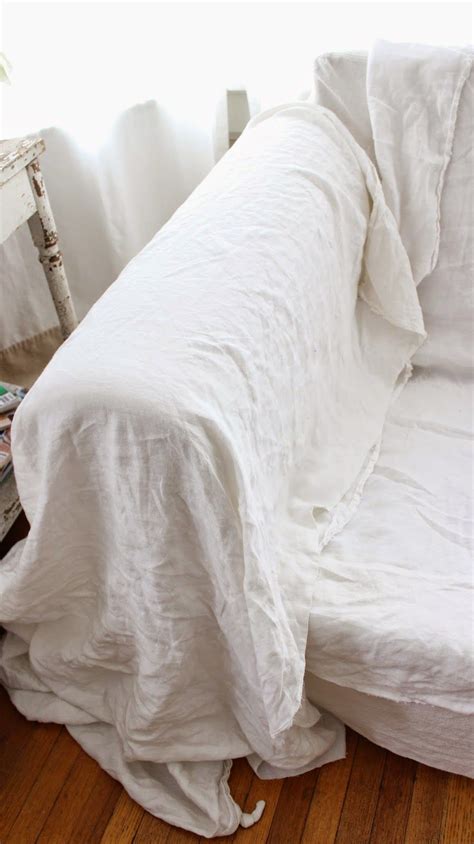 At comfort works we believe in making linen available to everyone with our custom linen sofa covers. Linen Slipcover (Part 1) | Slipcovers, Shabby bedroom ...