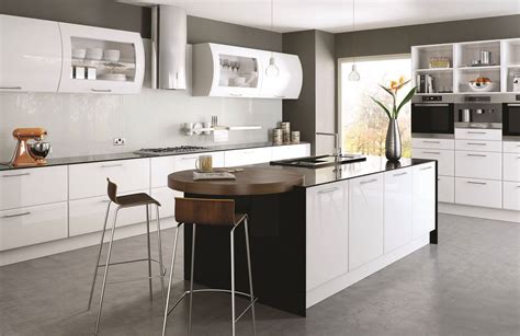 Quartz colours generally reflect the colours contrasting black or dark grey quartz combined with pale units and walls are strikingly dramatic and. High Gloss Cabinet Kitchen Doors - Made to Measure