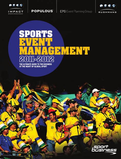 Sports Event Management By Sportbusiness Group Issuu