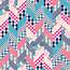 Patchwork Textile Pattern Seamless Quilting Design Background Stock 
