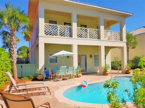 Destin Florida Vacation Rental Sun Kissd 7 Bedrooms 6 Bathrooms