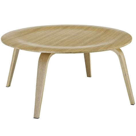 Maybe you would like to learn more about one of these? Plywood Modern Wood Grain Panel Round Coffee Table, Natural
