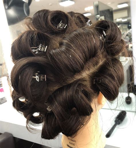 27 5 19 practicing that pin curl blowdry and getting quicker pin curls blow dry alfred