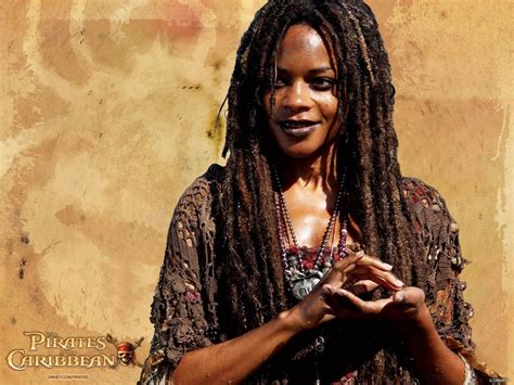 Caribbean unit / wig maker: Naomie Harris: Photos : Naomie plays Tia Dalma in Pirates ...
