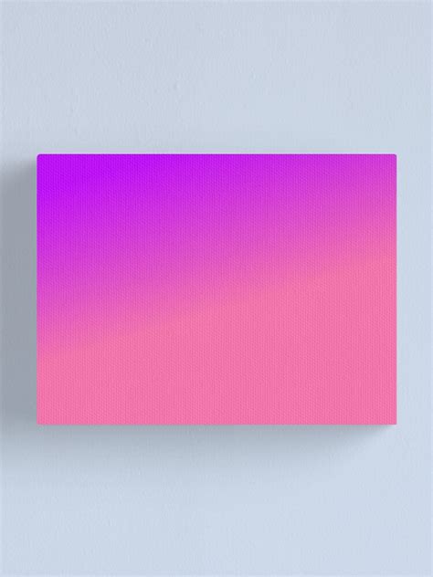 Purple Fading To Pink Canvas Print For Sale By Larryniamlilo Redbubble