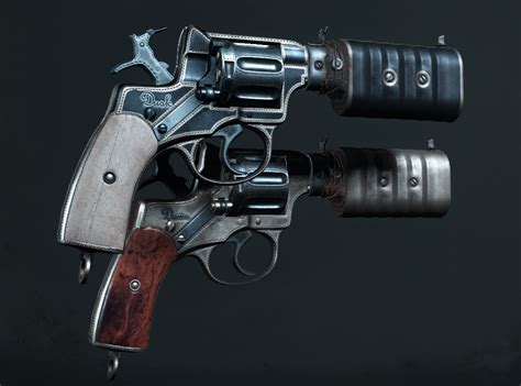 Легендарное оружие Dusk And Dawn Nagant M1895 Silencer в Hunt