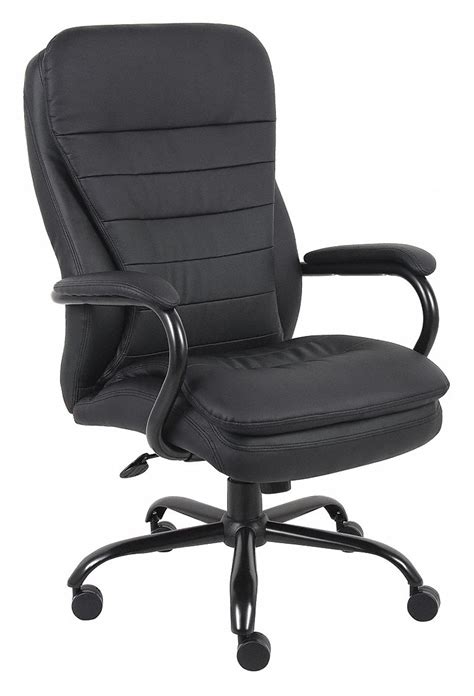 Black Vinyl Material Office Chair 36fk0236fk02 Grainger