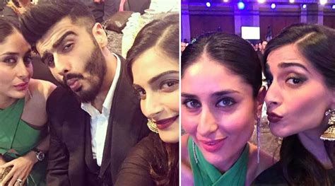 Kareena Kapoor Sonam Kapoor And Arjun Kapoor Pose For Sunday Selfies