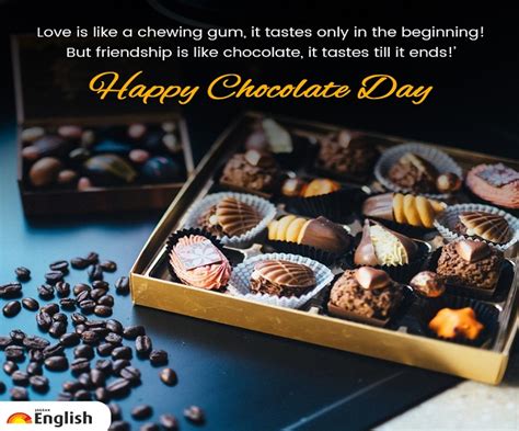 Happy Chocolate Day Status Image A Chocolate Becomes Sweeter When I