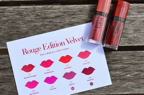 Bourjois Rouge Edition Velvet In 07 Nude Ist And 08 Grand Cru Review Sophie Rose