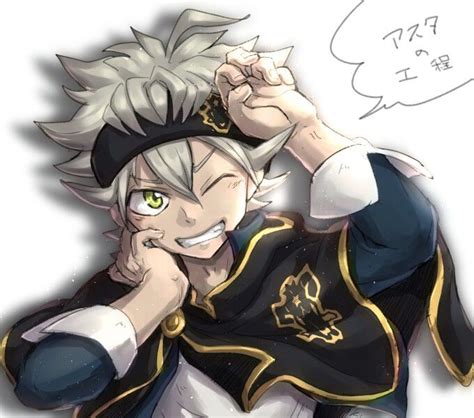 Asta Black Clover Clover Anime Black