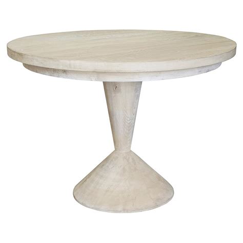 Every coffee table unique in it's own way. Remy Coastal Beach Grey Washed Reclaimed Wood Round Dining ...