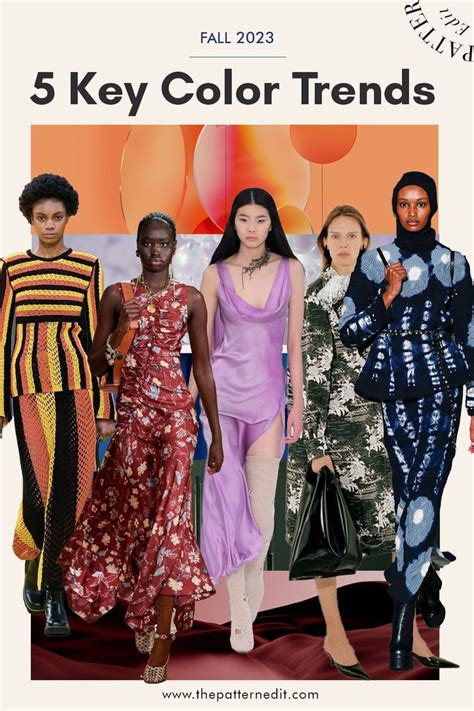 5 key wgsn color trends for fall 2023 24 fashion trend forecast color trends fashion fashion