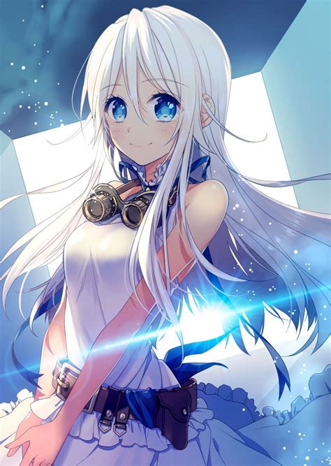 Pretty White Anime Girls Wallpapers Wallpaper Cave