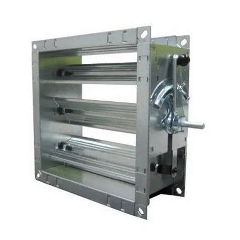 Ss Duct Damper Shape Rectangular For Volume Control At Rs 5000piece