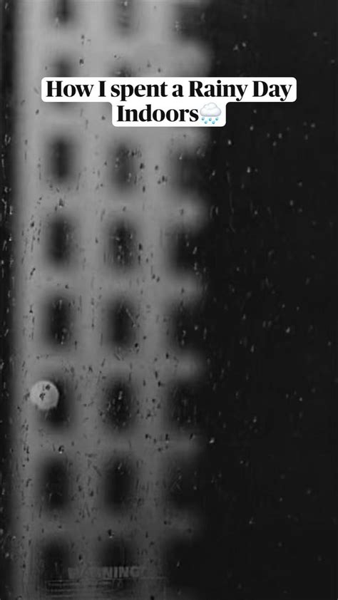 How I Spent A Rainy Day Indoors🌧️ Cinema Photography Rain Photography Rainy Day Activities