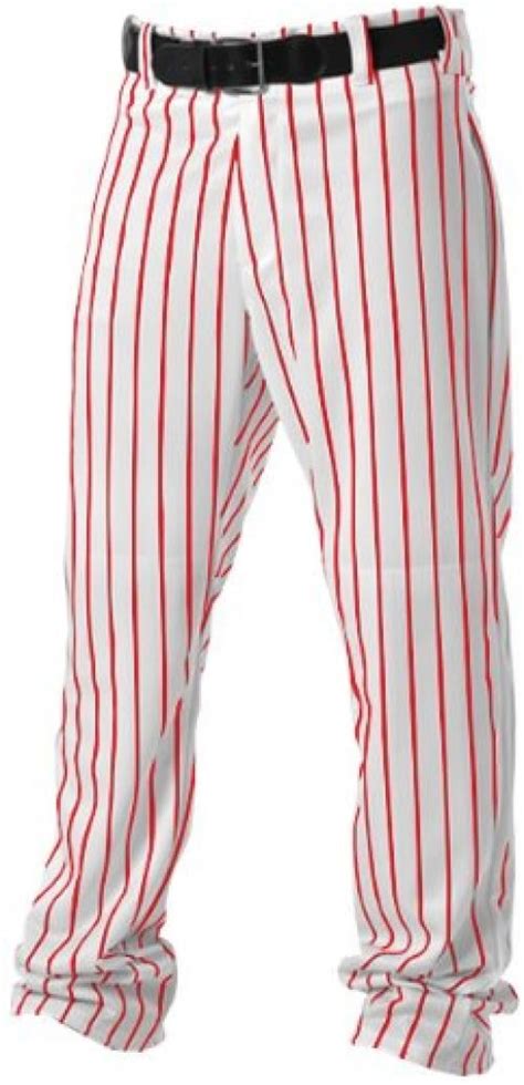 Alleson Athletic Pinstripe Baseball Pants Size M Color Others