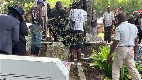 Mitchell Joseph Funeral Service Graveside | Cedar Hall Moravian Church