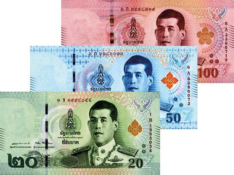 3er Set 20 100 Baht Banknoten Thailand 2018 Münzenversandhaus Reppa