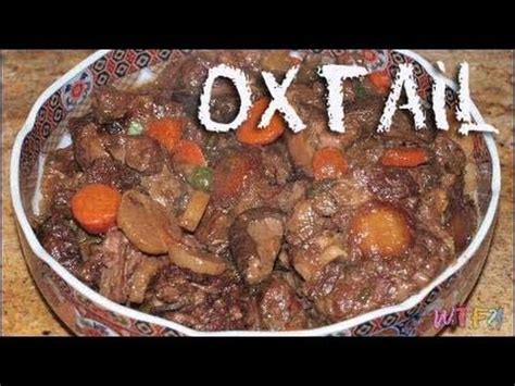 Narrowly defined, an ox (plural: What Is Oxtail? / Braised Oxtail Stew Recipe - YouTube