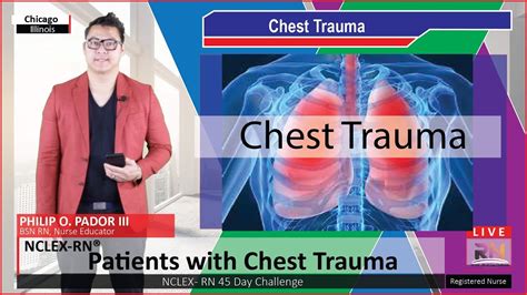 Patient With Chest Trauma Youtube