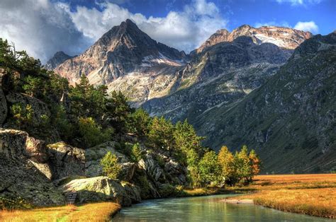 Valley River In A Mountain Gorge Photograph By Aleksandr Eminov Fine