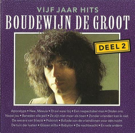 5 Jaar Hits Ii Boudewijn De Groot Cd Album Muziek